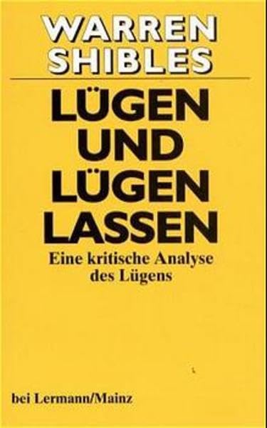 Lügen und lügen lassen Business, Finance & Career
