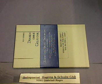 Denken ohne Geländer. Hannah Arendt: Wege in die Philosophie und ins tätige Leben Philosophy