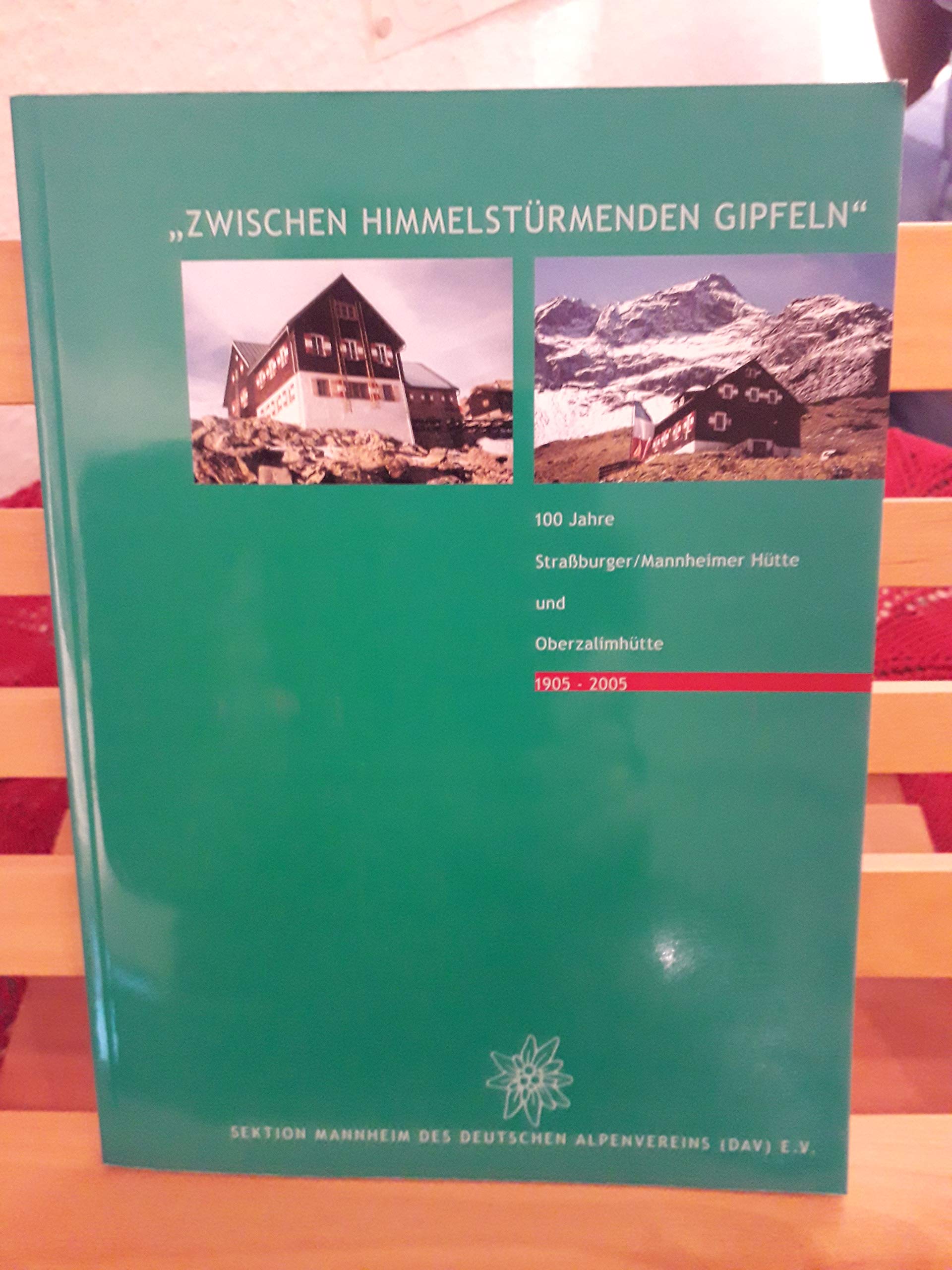 100 Jahre Mannheimer Hütte Books