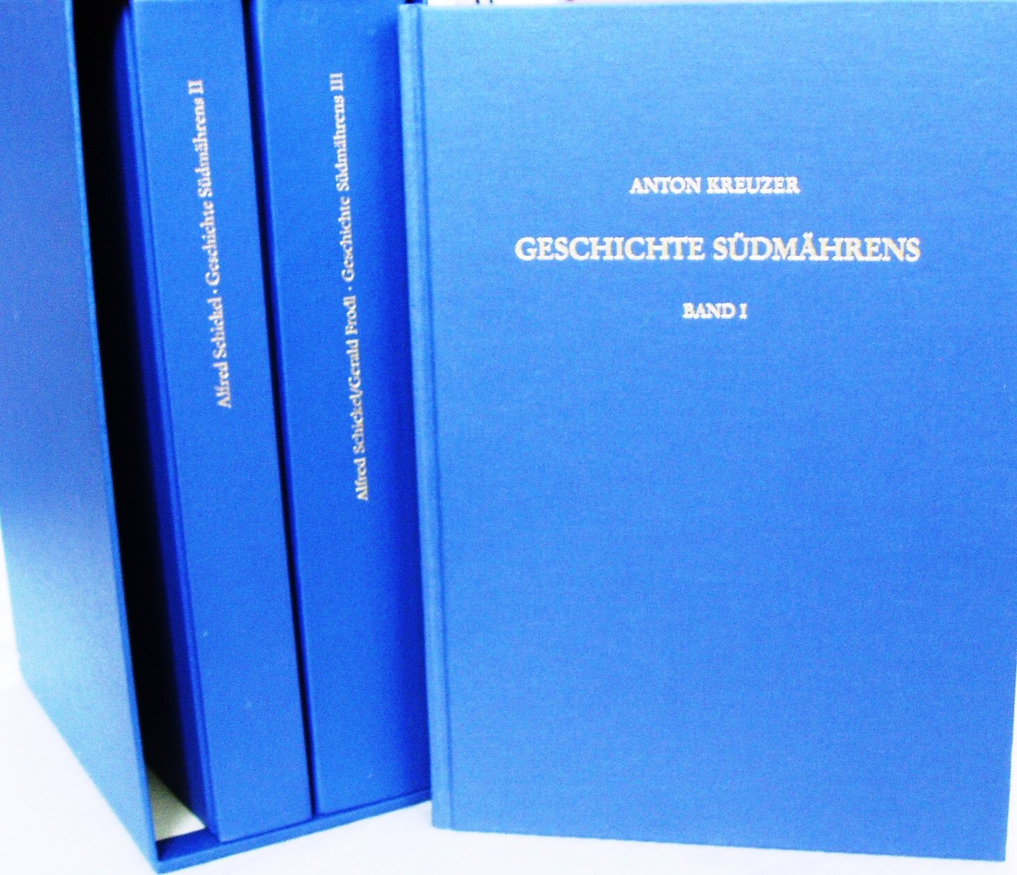 Geschichte Südmährens - Band 1 - 3 in Kassette Books