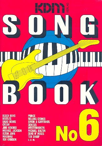 Songbook no.6: für Gitarre Books