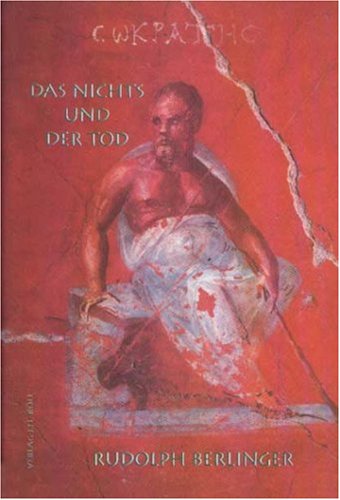 Das Nichts und der Tod - Berlinger, Rudolph book