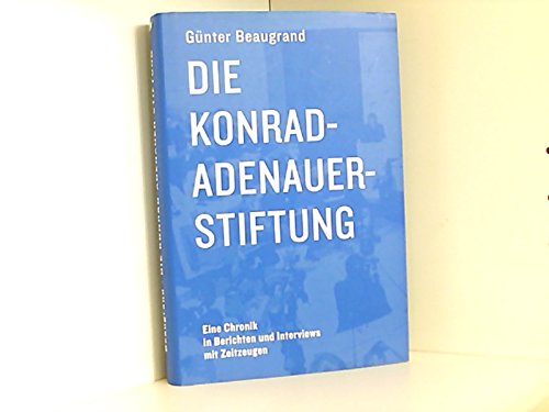 Die Konrad-Adenauer-Stiftung. Books