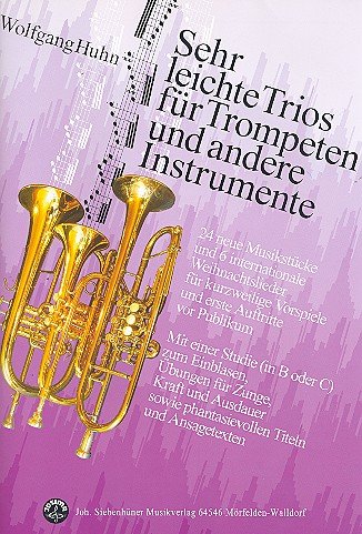 30 sehr leichte Trios für Trompeten und andere Instrumente: 4 book