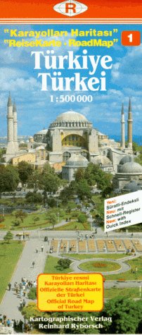 Ryborsch Karten, Türkei: Edirne, Istanbul, Kocaeli, Sakarya, Bursa, Canakkale (Turkey Road Map) Leisure, Home & Garden