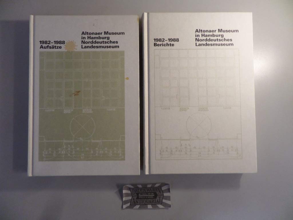 Altonaer Museum in Hamburg. Norddeutsches Landesmuseum. 1982 - 1988. Teil 1: Aufsätze. Teil 2: Beric Books