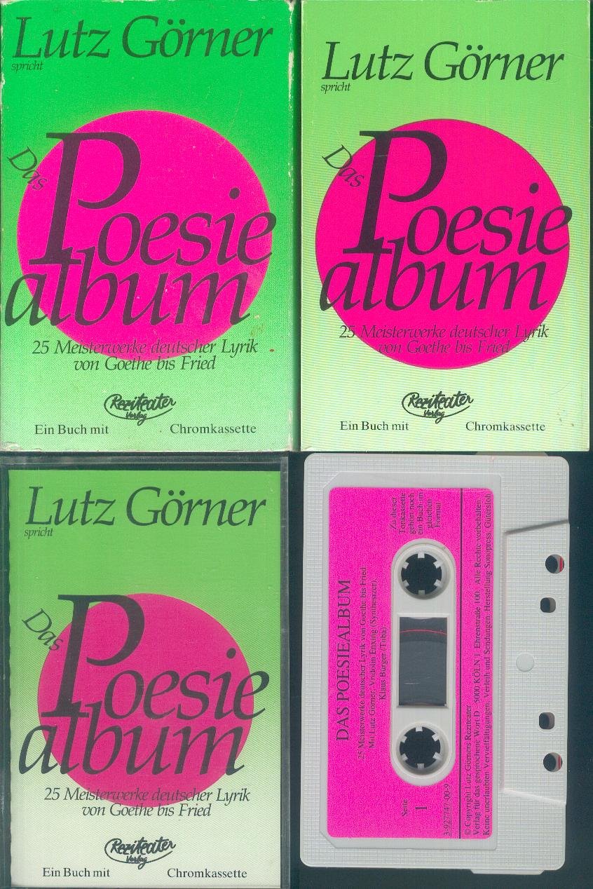 Das Poesiealbum: 25 Meisterwerke deutscher Lyrik von Goethe bis Fried Books