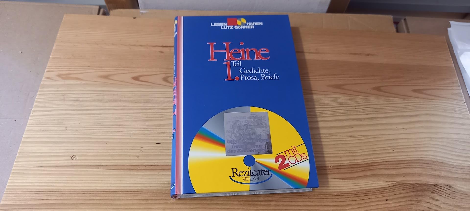 Gedichte, Prosa, Briefe, m. je 2 Audio-CDs, Tl.1, Vom Buch der Lieder bis zur Matratzengruft, m. 2 Audio-CDs Essays & Short Stories