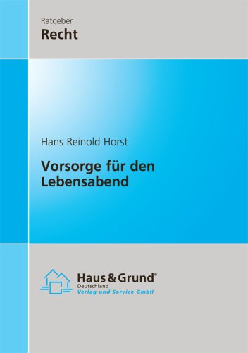 Vorsorge für den Lebensabend Business, Finance & Career