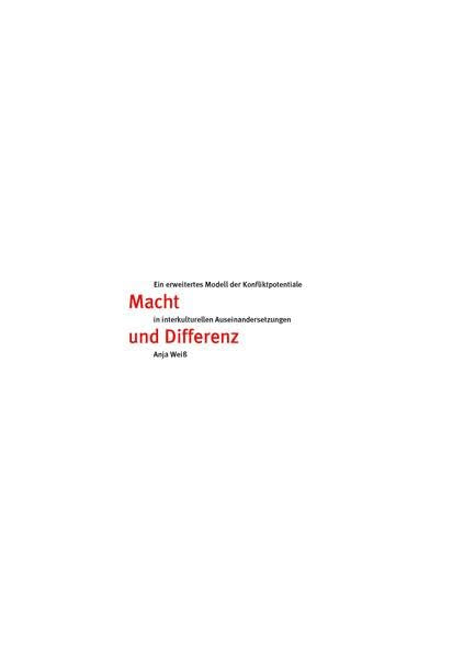 Macht und Differenz: Ein erweitertes Modell der Konfliktpotentiale in interkulturellen Auseinandersetzungen (Berghof Report) Politics & History