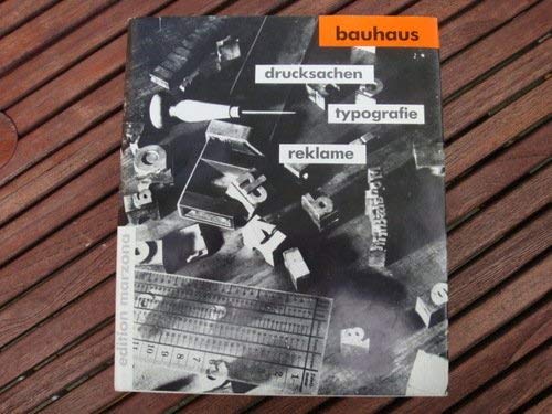 Bauhaus Typografie: Drucksachen, Typografie, Reklame book