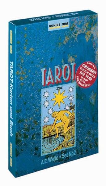 Waite-Set No. 2: Buch "Tarot für Einsteiger/innen" plus Tarot-Karten von A. E. Waite (grosses Standardformat) in schönem Etui Religion & Esotericism