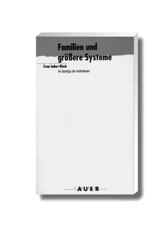 Familien und grössere Systeme im Gestrüpp der Institutionen. Ein Leitfaden für Therapeuten Books