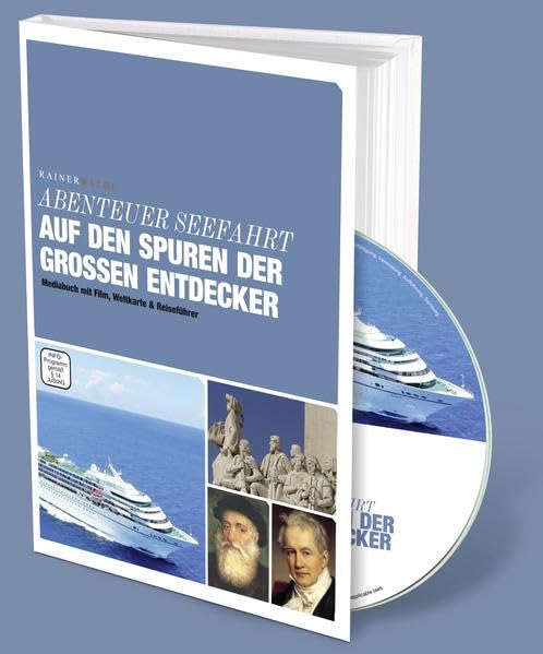 Abenteuer Seefahrt - Auf den Spuren der großen Entdecker: Mediabuch mit Film, Weltkarte & Reiseführer Movies