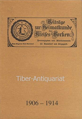 Beiträge zur Heimatkunde des Kreises Borken 1906-1914 book