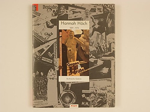 Hannah Hoch 1889-1978 Ihr Werk, Ihr Leban, Ihre Freunde Books