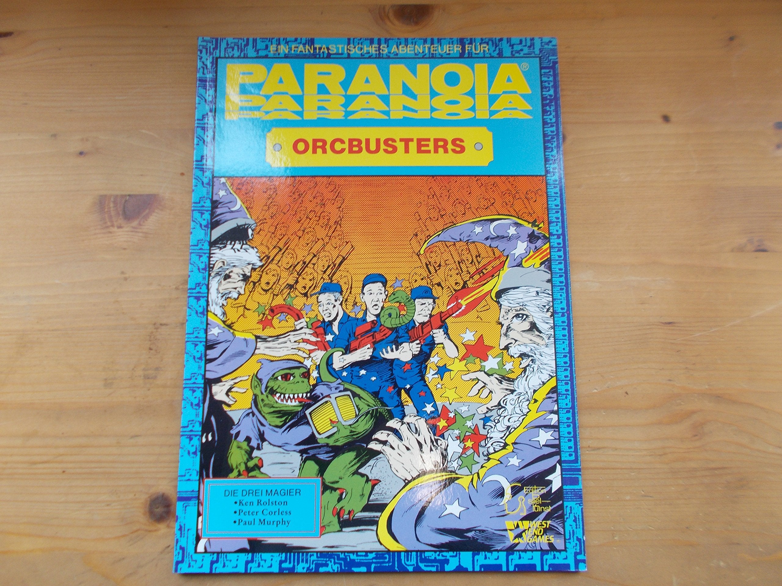 Orcbusters: Ein fantastisches Abenteuer für Paranoia Leisure & Fun