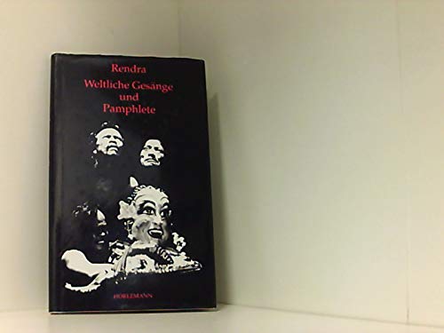 Weltliche Gesänge und Pamphlete: Gedichte Poetry