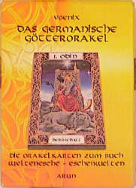 Das germanische Götterorakel: Kartenset zum Buch "Weltenesche - Eschenwelten" Religion & Esotericism