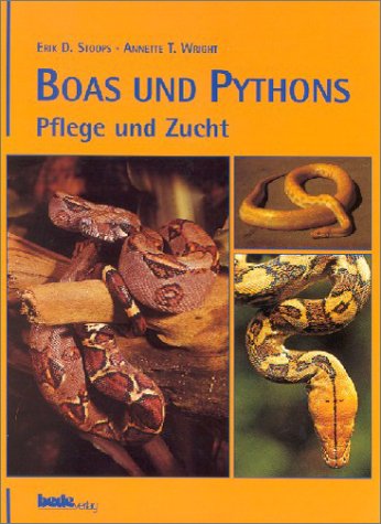 Boas & Pythons, Pflege und Zucht Books