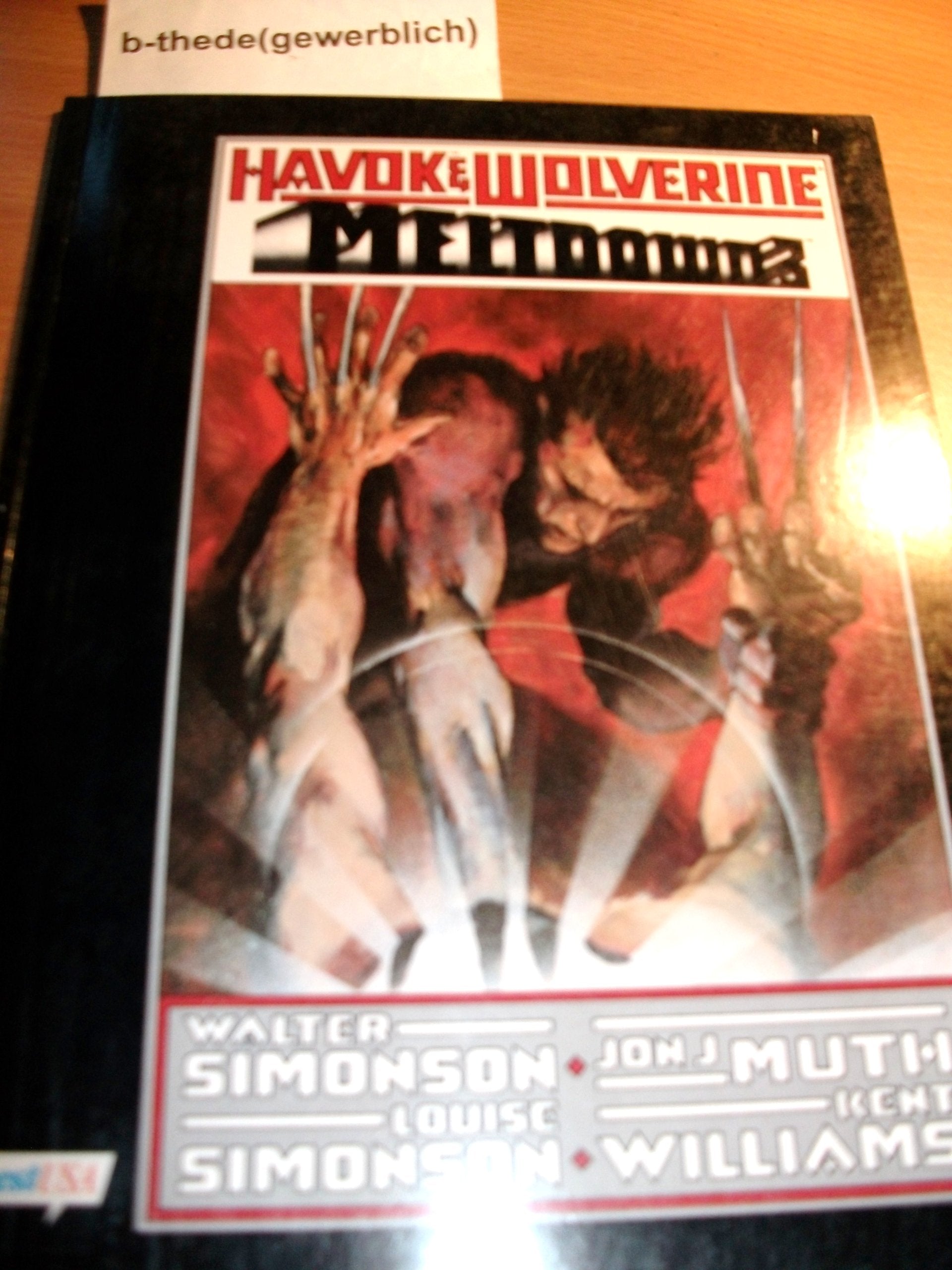 Product Image: Havok & Wolverine. Meltdown 3, Bd 3