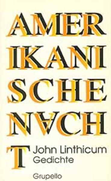 Amerikanische Nacht: Gedichte Poetry