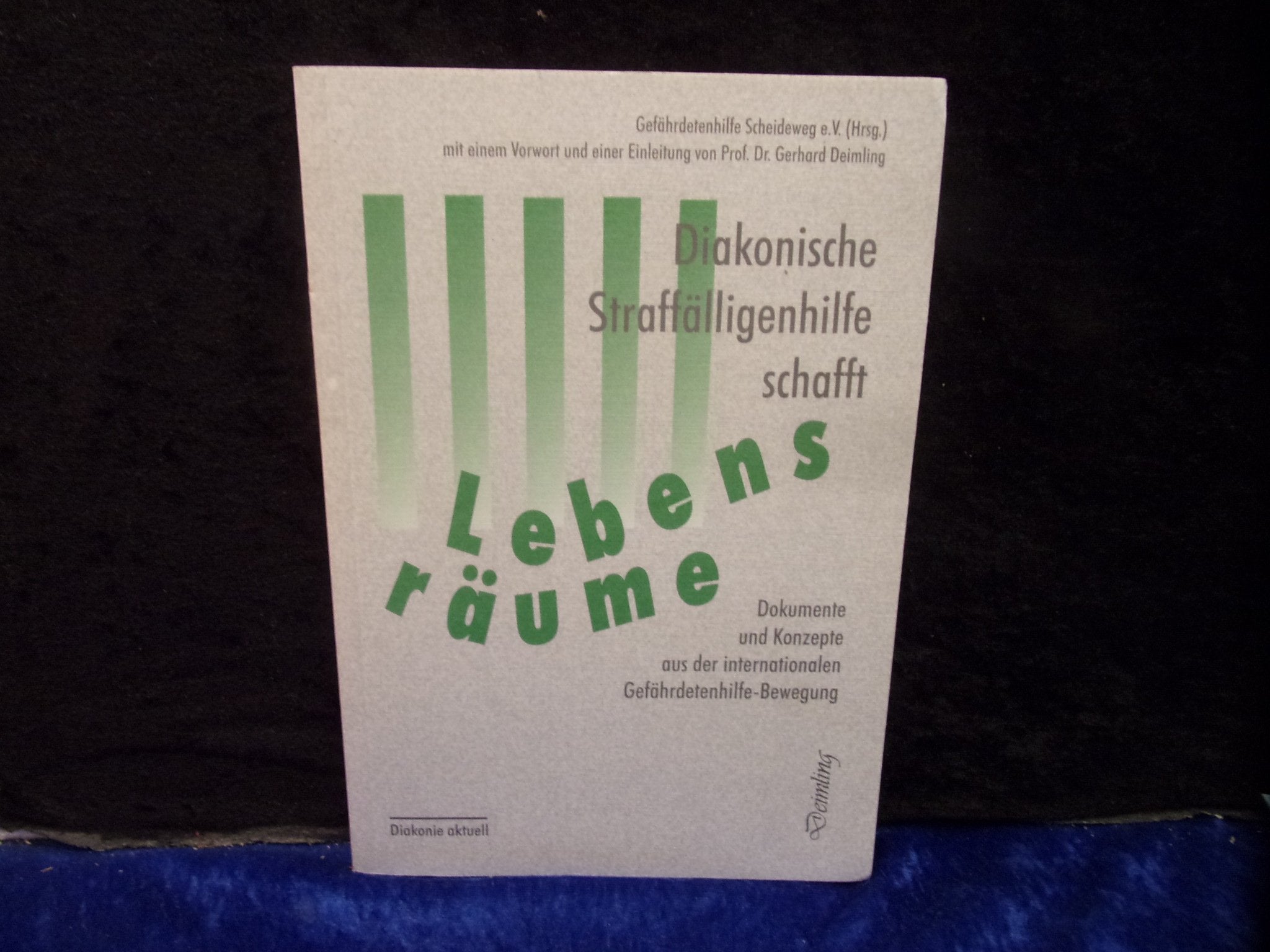 Diakonische Straffälligenhilfe schafft Lebensräume: Dokumente und Konzepte aus der internationalen Gefährdetenhilfe-Bewegung Law