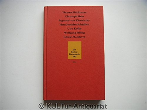 Der Berliner Literaturpreis Books