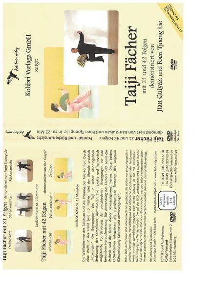 Taijiquan Fächer 21 und 42 Folgen Films
