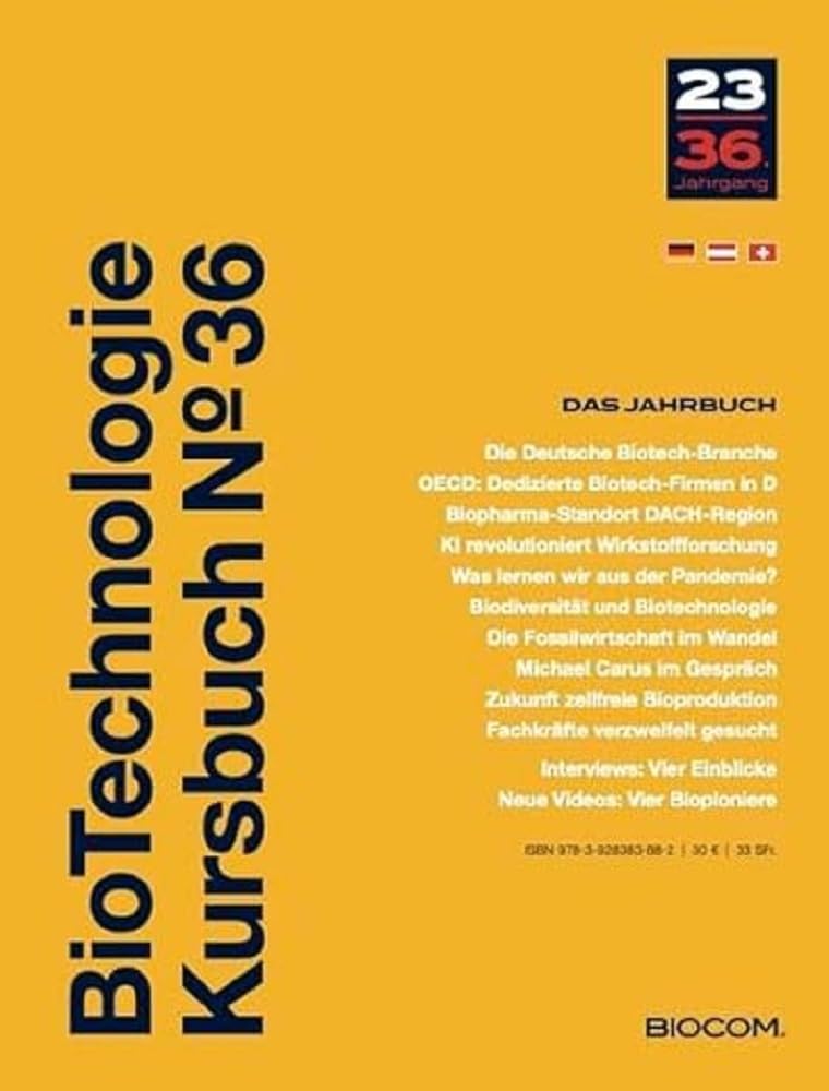 BioTechnologie Kursbuch Nr. 36 Business & Technology