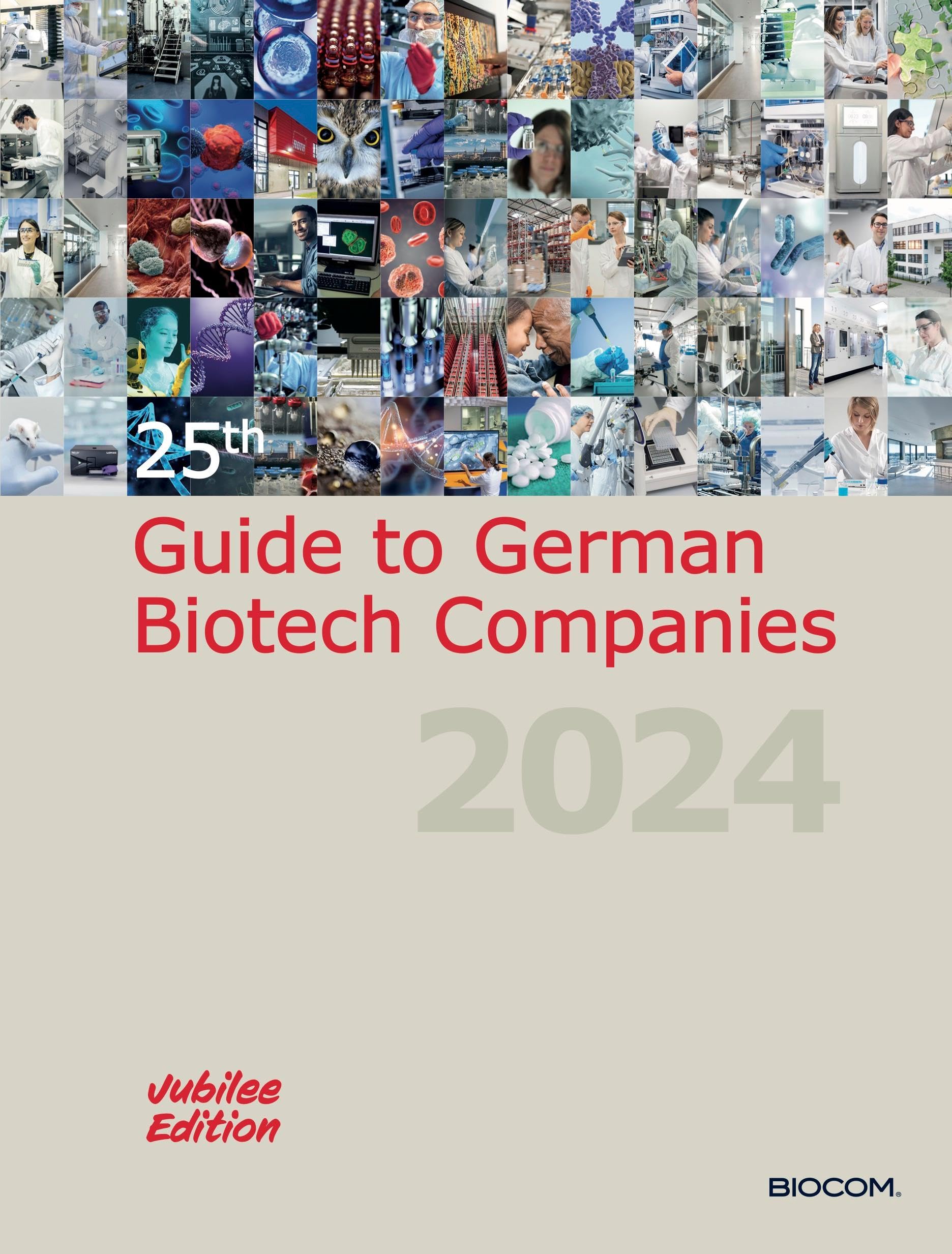 25th Guide to German Biotech Companies Natural Sciences