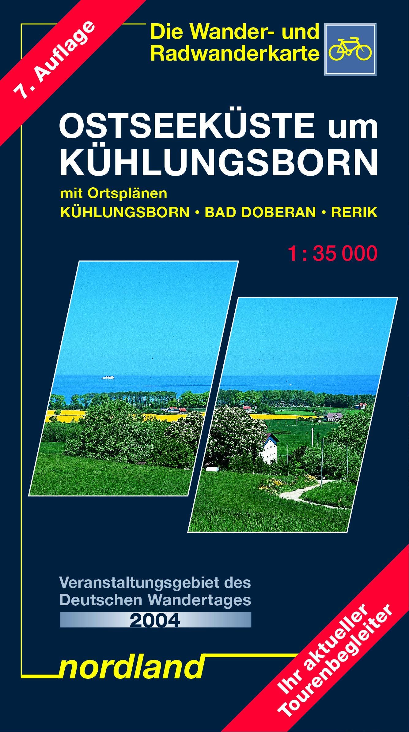 Ostseeküste um Kühlungsborn 1 : 35 000 Leisure, Home & Garden