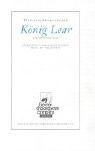 König Lear: Dt. /Engl.: Übertr. v. Rainer Iwersen. Hrsg.: bremer shakespeare company Contemporary literature