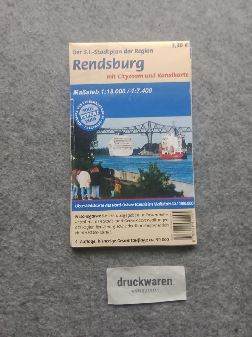 Stadtplan Rendsburg: Der Stadtplan umfaßt die Gemeinden Borgstedt, Büdelsdorf, Fockbek, Rickert, Schacht-Audorf, Schülldorf, Osterrönfeld und Westerrönfeld. (Norddeutsche Urlaubskarten) Leisure, Home & Garden