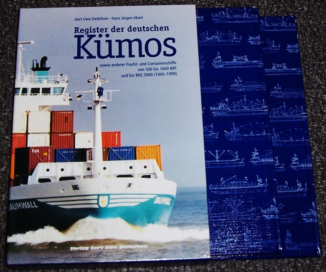 Register der deutschen Kümos sowie anderer Fracht- und Containerschiffe von 500 bis 1600 BRT und bis BRZ 5000 (1945-1999), 2 Bde. Business, Finance & Career