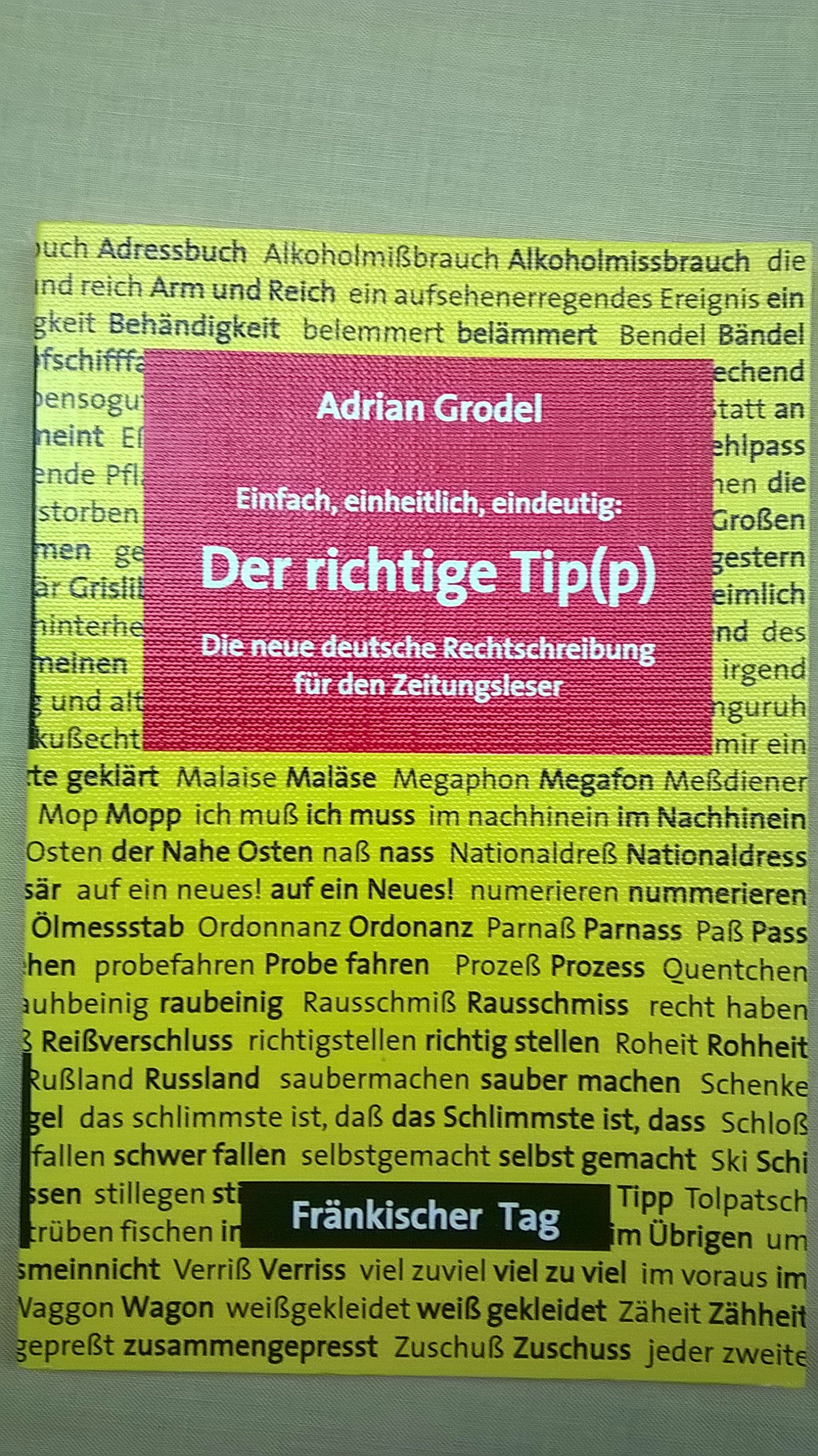 Der richtige Tip(p). Die neue Rechtschreibung für den Zeitungsleser: Die neue deutsche Rechtschreibung für den Zeitungsleser Books