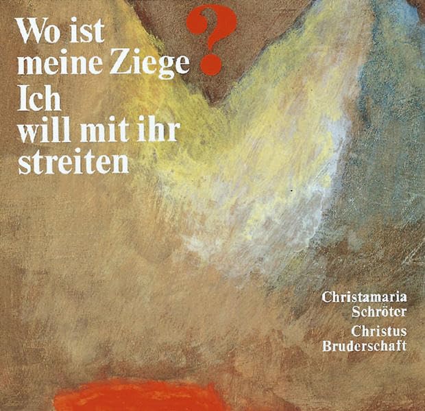 Wo ist meine Ziege? Ich will mit ihr streiten Poetry