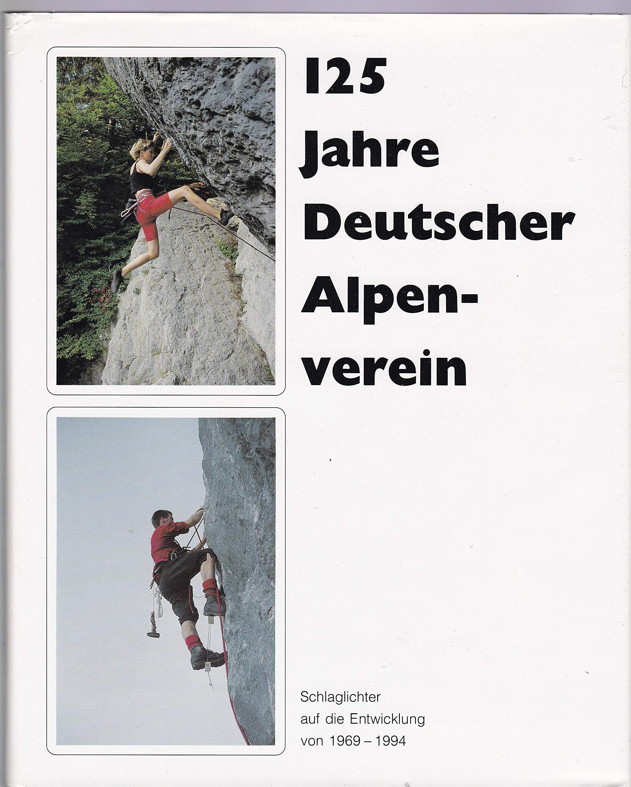 125 Jahre Deutscher Alpenverein Books