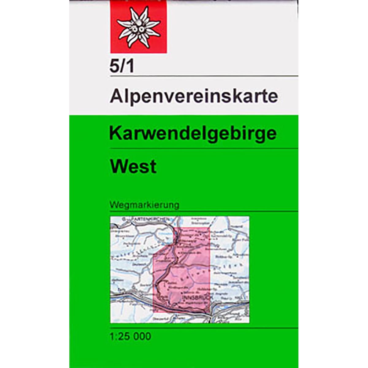 Karwendelgebirge - Westliches Blatt: Wegmarkierung (Alpenvereinskarten) Leisure, Home & Garden