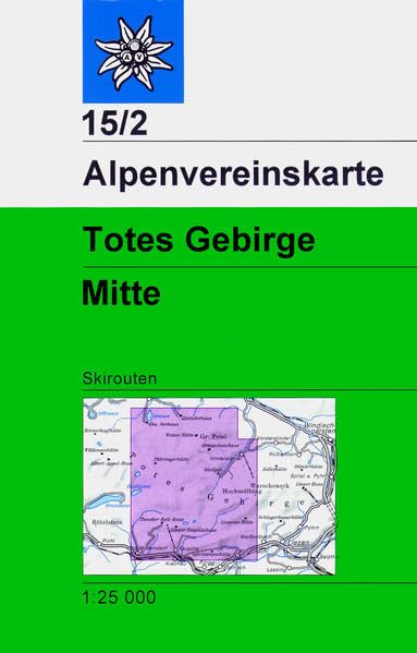 Totes Gebirge, Mitte: Skirouten - Topographische Karte 1:25000 (Alpenvereinskarten) Leisure, Home & Garden