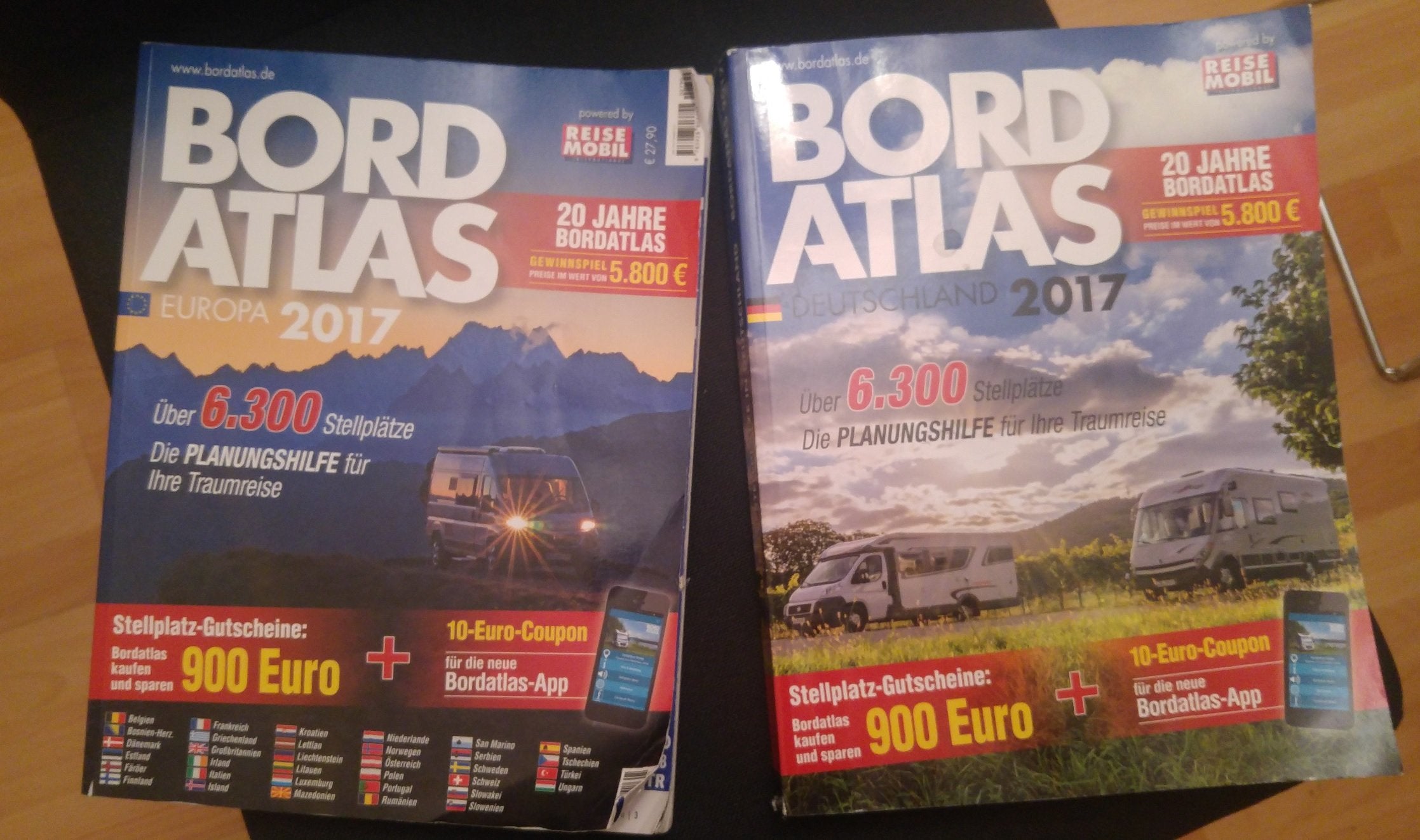 Bord Atlas DEUTSCHLAND 2017: Deutschland mit Gutscheinen; Europa Leisure, Home & Garden