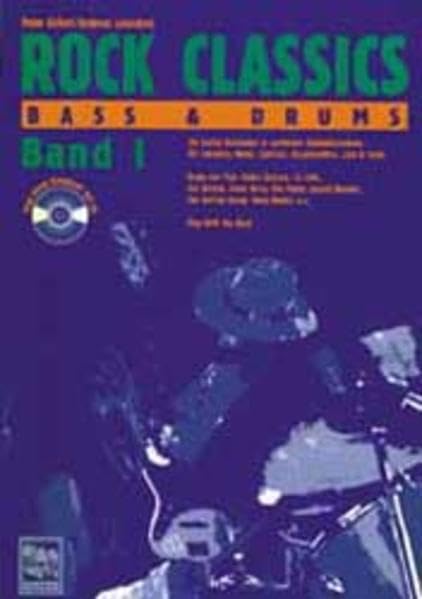 ROCK CLASSICS. Bass und Drums 1. Mit CD Pop culture Books