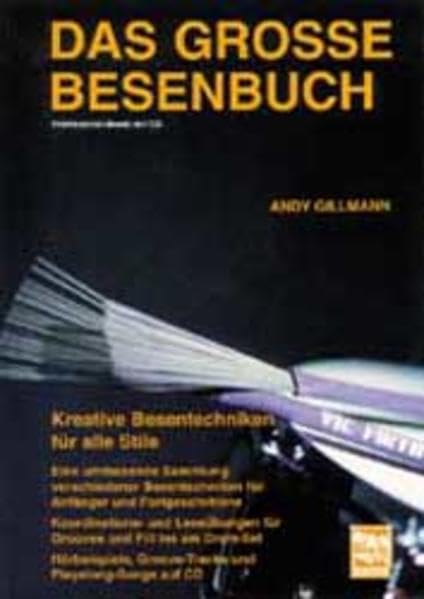 Das grosse Besenbuch(Schlagzeug): Schlagzeuglehrbuch mit CD Sheet Music