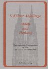 Kölner Abfalltage: Abfall und Haftung. Materialien zur Veranstaltung am 12./13. November 1996 in Köln Law