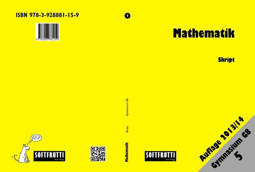 Mathematik 5: Skript G8 Study Guides