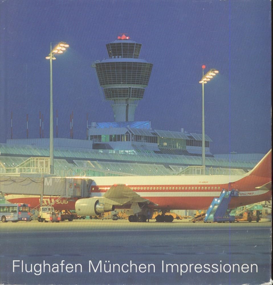 Der Flughafen München. Ein Jahrhundertwerk. 3 Bde. und 22-seitige Begleitbroschur (so komplett). Books