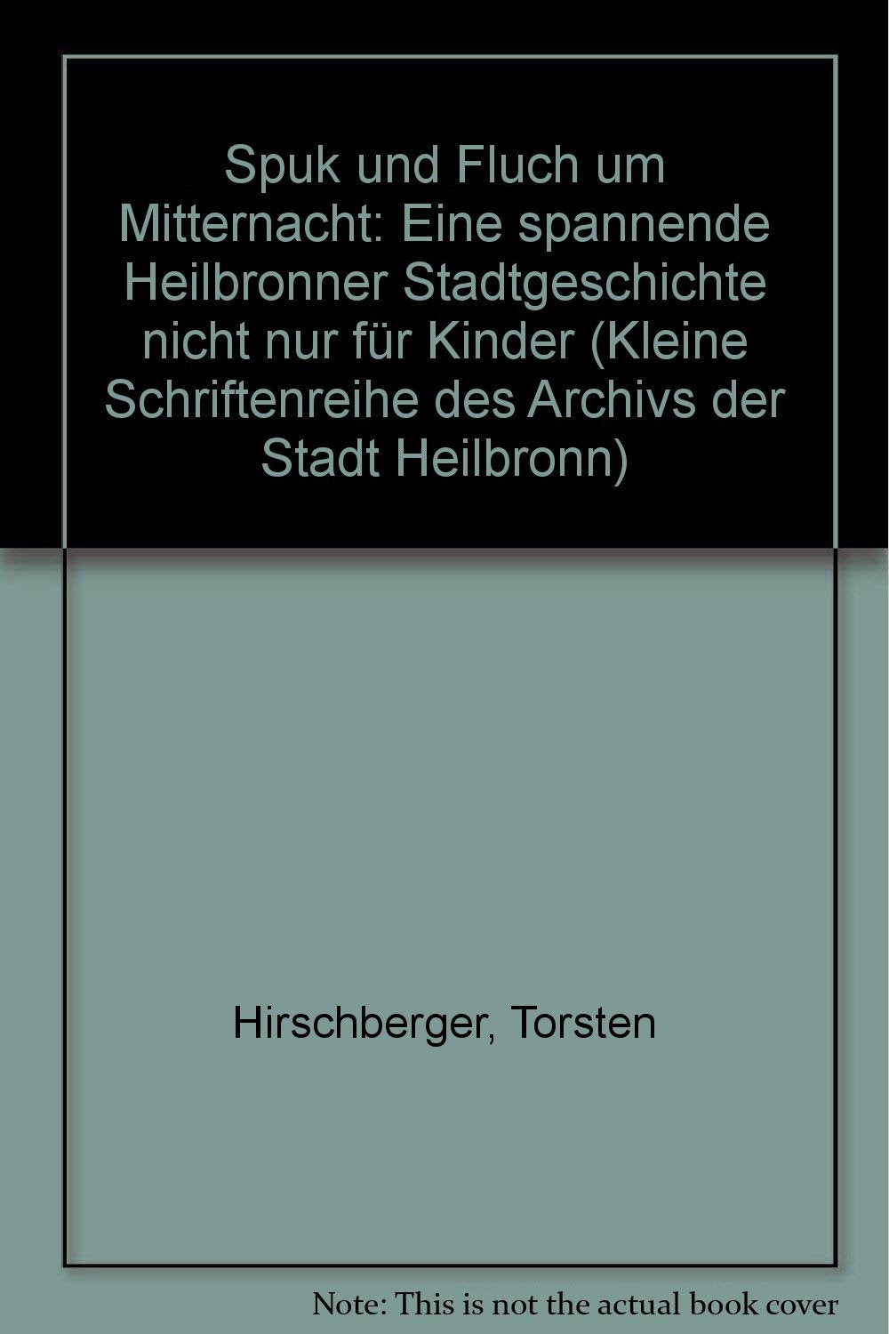 Spuk und Fluch um Mitternacht: Eine spannende Heilbronner Stadtgeschichte nicht nur für Kinder Books