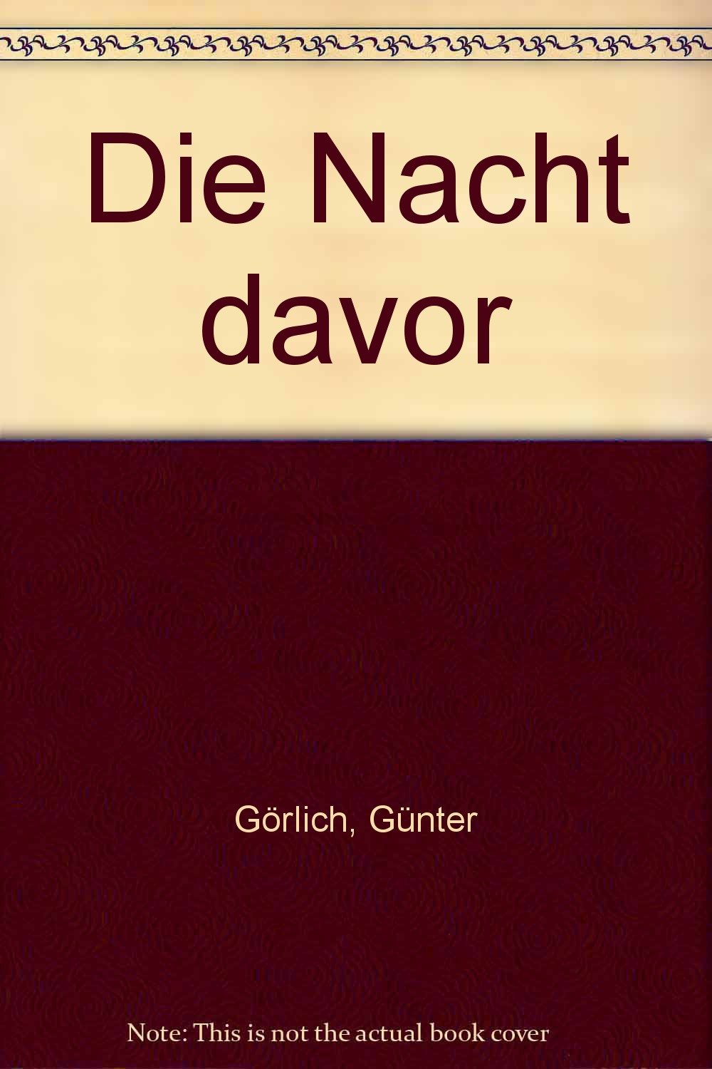 Die Nacht davor. Spotless-Reihe Religion & Esotericism