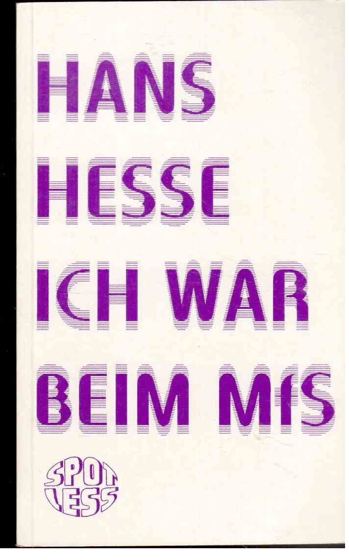 Ich war beim MfS (Spotless-Reihe) book
