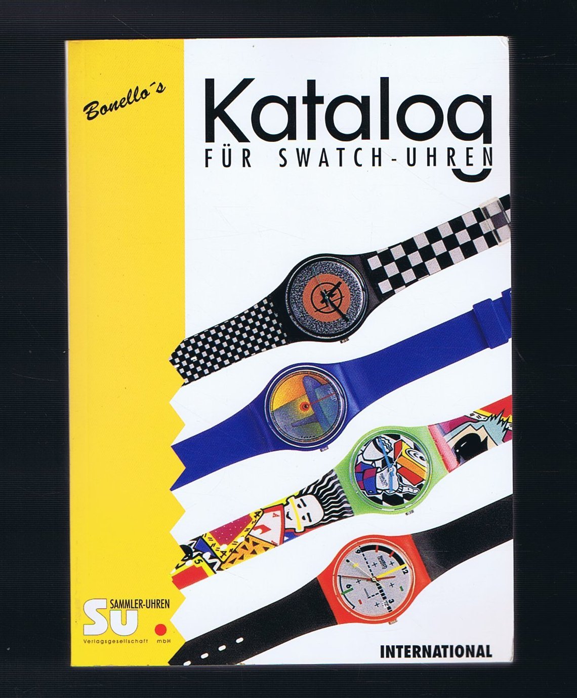 Bonello's Katalog für Swatch- Uhren 1995/1996 Film, Art & Culture